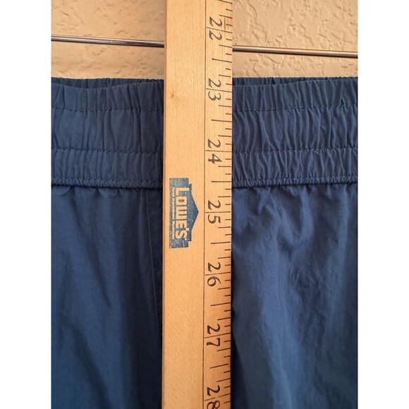 Original Use Shorts Mens L Blue Nylon Jogger Drawstring No Lining Pockets Light - Picture 10 of 11